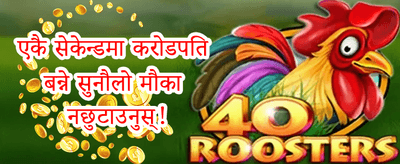 स्वागत बोनस promotion
